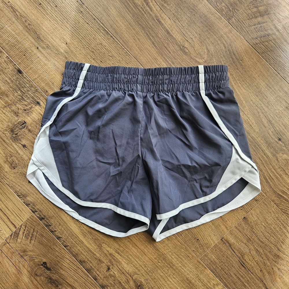 Athletic Works Kids Gray and White Shorts